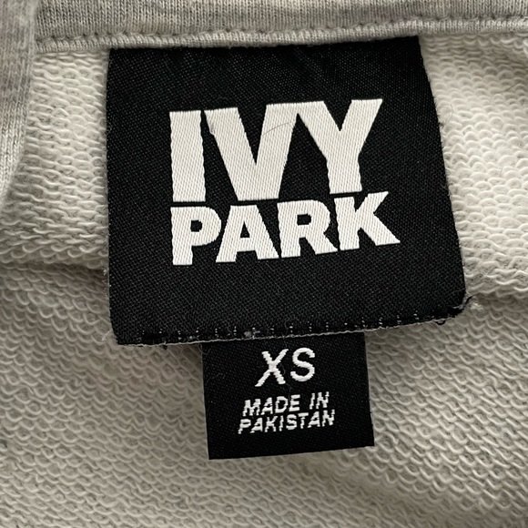 Ivy Park Oversized Sweatshirt Gray XSmall - Picture 7 of 8